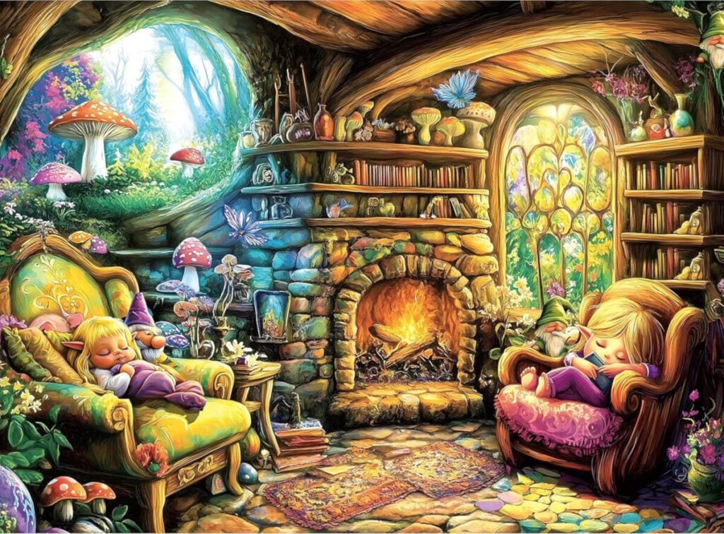 Fairy Elf Mushroom Home