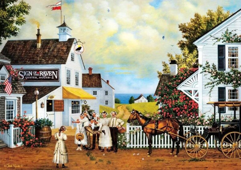 Fun Lovin’ Silly Folks – Charles Wysocki