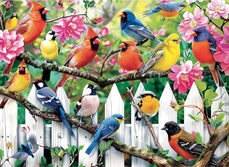Morning Serenade Bird Garden