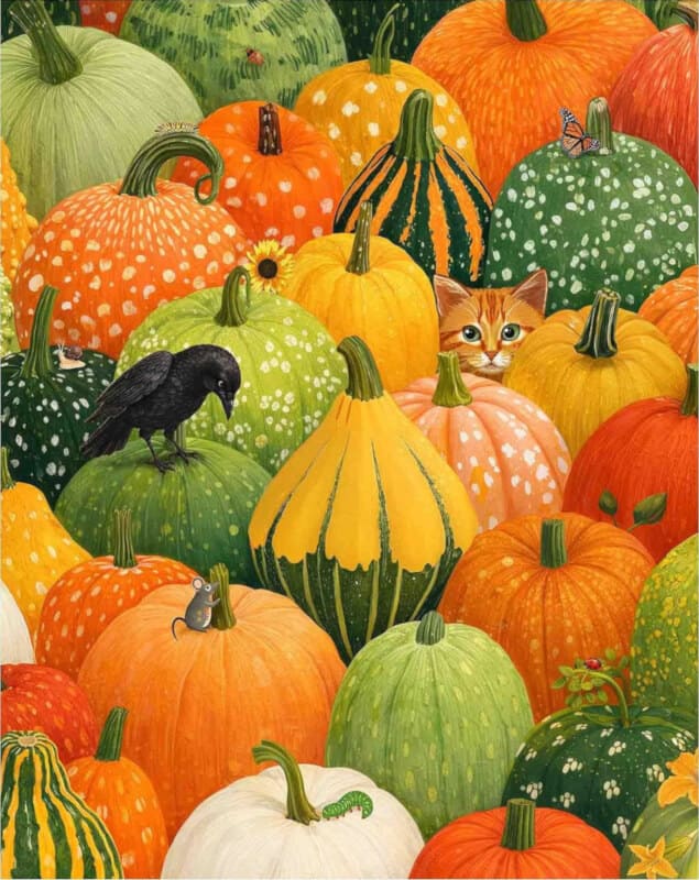 Hide and Seek in Pumpkin