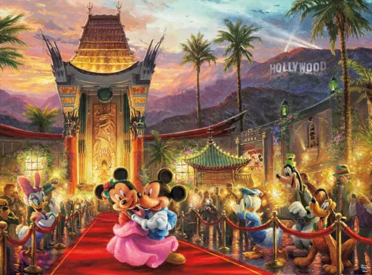 Mickey & Minnie Hollywood – Thomas Kinkade