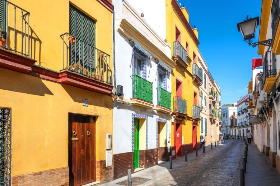 Narrow Street Sevilla, Spain