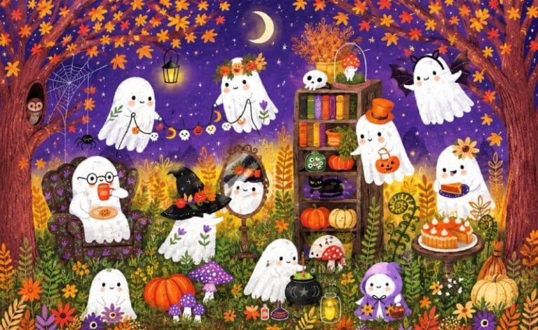 The Little Ghosts’ Autumn Night