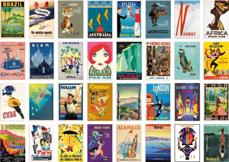 Vintage Travel Posters Gallery