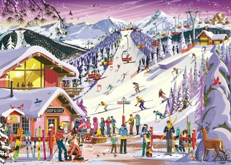 Winter Mountain Village – Slopeside Spirit